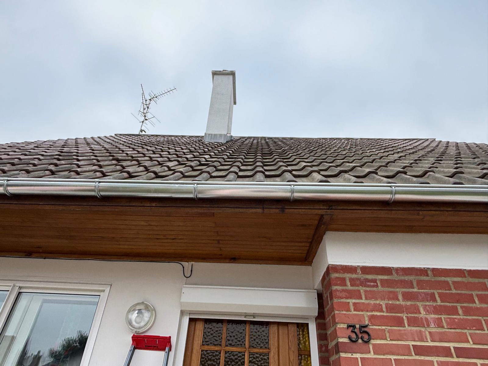 Remplacement de gouttières à Albertville, Chambéry